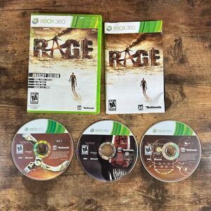 Rage Anarchy Edition (Microsoft Xbox 360, 2011) [CIB] COMPLETE & TESTED + MANUAL